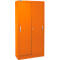 Schäfer Shop Select Schiebetürenschrank, 5 Ordnerhöhen, B 1200 mm, orange RAL 2004
