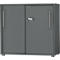 Schäfer Shop Select Schiebetürenschrank Start Off, 2 OH, abschließbar, B 800 x T 420 x H 788 mm, Holz, graphit/graphit