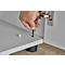 Schäfer Shop Select Schrank Start Off, 2 OH, abschließbar, B 800 x T 420 x H 788 mm, Holz, graphit/graphit