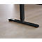Schäfer Shop Select Schreibtisch Start Off, elektrisch höhenverstellbar, Rechteck, T-Fuß, B 1600 x T 800 x H 755-1255 mm, Eiche/schwarz