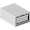 Schäfer Shop Select Schubladenschrank 18-27, 1 Schub, bis 200 kg, B 411 x T 572 x H 250 mm, lichtgrau/lichtgrau