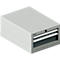 Schäfer Shop Select Schubladenschrank 18-27, 2 Schübe (H 50/100mm), bis 200 kg, B 411 x T 572 x H 250 mm, anthrazitgrau/lichtgrau
