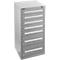 Schäfer Shop Select Schubladenschrank SF 70, 7 Schübe, weißaluminium RAL 9006 weißaluminium RAL 9006