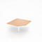 Schäfer Shop Select schuin werkblad PLANOVA BASIC, B 1200 x D 1200 mm, beuken decor/wit