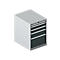 Schäfer Shop Select Select ladekast 27-36, 1-7 laden, tot 75 kg, B 564 x D 725 x H 250-850 mm, diverse kleuren
