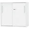 Schäfer Shop Select SET UP aanbouw-/opzetschuifdeurkast, 2 OH, B 800 x D 420 x H 726 mm, wit/wit 