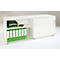 Schäfer Shop Select Sideboard, mit Schiebetür, abschließbar, Spanplatte, B 1600 x T 500 x H 663 mm, links anstellbar, weiß