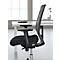 Schäfer Shop Select Siège de bureau SSI Proline Edition 50, montée, accoudoirs, mécanisme de synchronisation ponctuelle, assise ergonomique, soutien lombaire, dossier résille, noir/gris