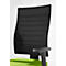 Schäfer Shop Select Siège de bureau SSI PROLINE S3+, mécanisme synchrone, sans accoudoirs, dossier 3D en filet, articulation 3D de l'assise, vert pomme/noir