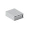 Schäfer Shop Select SSI SCHÄFER ladekast 27-36, 1 lade, tot 75 kg, B 564 x D 725 x H 250 mm, blank aluminium/blank aluminium