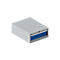 Schäfer Shop Select SSI SCHÄFER ladekast 27-36, 1 lade, tot 75 kg, B 564 x D 725 x H 250 mm, gentiaanblauw/blank aluminium
