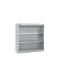 Schäfer Shop Select Stahlregal MS iCONOMY, 3 Ordnerhöhen, B 1200 x T 400 x H 1215 mm, weißaluminium RAL 9006