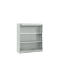 Schäfer Shop Select Stahlregal MS iCONOMY, 3 Ordnerhöhen, B 950 x T 400 x H 1215 mm, lichtgrau RAL 7035