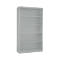 Schäfer Shop Select Stahlregal MS iCONOMY, 5 Ordnerhöhen, B 950 x T 400 x H 1935 mm, weißaluminium RAL 9006