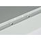 Schäfer Shop Select stalen kast, 2 OH, 2 in hoogte verstelbare legborden, draaicilinderslot, B 916 x D 422 x H 1000 mm, lichtgrijs RAL 7035/lichtgrijs RAL 7035