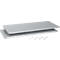 Schäfer Shop Select Stalen legborden, blank aluminium, 1200 mm breed, 2 stuks
