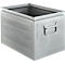 Schäfer Shop Select stapelbak, 40 l, 150 kg, L 480 x B 308 x H 301 mm, staal, gegalvaniseerd
