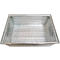 Schäfer Shop Select stapelbak, geperforeerd, met valgrepen, 26,5 l, 150 kg, L 449 x B 308 x H 201 mm, plaatstaal, verzinkt