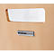 Schäfer Shop Select stapelstoel naturel, stapelbaar tot 10 stuks, bestand tegen desinfecterende middelen, zonder stoffen bekleding, B 430 x D 410 x H 450 mm, hout &amp; staal