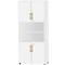 Schäfer Shop Select Start Off Combinatiekast hout, 6 OH, afsluitbaar, B 800 x D 420 x H 2240 mm, hout, wit