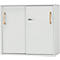 Schäfer Shop Select Start Off Schuifdeurkast hout, 2 OH, afsluitbaar, B 800 x D 420 x H 726 mm, hout, lichtgrijs 