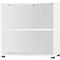 Schäfer Shop Select START UP boekenkast, spaanplaat, 2 OH, B 800 x D 420 x H 726 mm, wit