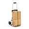 Schäfer Shop Select steekwagen, draagvermogen 100 kg, opvouwbaar, elastische spanband, 2 bokwielen, aluminium/kunststof, rood-zwart-zilver