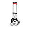 Schäfer Shop Select steekwagen, draagvermogen 60 kg, inklapbaar, elastische spanband, 2 bokwielen, aluminium/kunststof, rood-zwart-zilver