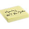 Yellow sticky note with black writing: Mondays, 10:00 a.m., Mr. Müller.