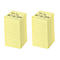 Two yellow sticky note pads. Handwritten on one: Mondays 10 am Mr. Mueller.