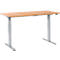 Schäfer Shop Select Table d'atelier à réglage électrique en hauteur, 1500 x 700 mm, 2 moteurs, multiplex