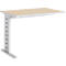 Schäfer Shop Select Table d'extension Moxxo IQ, rectangulaire, pieds en C, l. 1000 x P 600 x H 735 mm, coloris érable