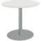 Schäfer Shop Select Table ronde avec socle rond, Ø 800 x H 717 mm, blanc 