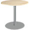 Schäfer Shop Select Table ronde avec socle rond, Ø 800 x H 717 mm, érable 