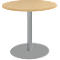 Schäfer Shop Select Table ronde avec socle rond, Ø 800 x H 717 mm, hêtre 