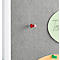 Schäfer Shop Select Tableau d'animation SH MT 121, mobile, réversible, L 1200 x H 1500 mm, feutre, aluminium &amp; métal, gris