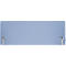 Schäfer Shop Select tafelafscheiding, materiaaldikte 30 mm, B 800 x H 600 mm, 100 % gerecycled polyester, blauwgrijs
