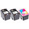 Schäfer Shop Select Tinten-Multipack 2 x schwarz und 1 x color, ersetzt HP 301 (E5Y87EE)