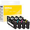 Schäfer Shop Select Tinten-Multipack CMYK, ersetzt Epson 405XL (C13T05H64010), cyan, magenta, gelb, schwarz