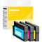 Schäfer Shop Select Tinten-Multipack, ersetzt HP 953XL Serie, cyan, magenta, gelb