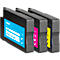 Schäfer Shop Select Tinten-Multipack, ersetzt HP 953XL Serie, cyan, magenta, gelb