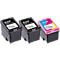Schäfer Shop Select Tintenpatronen, ersetzt HP 301XL (CH563EE/CH564EE), Mixpack, schwarz, Tri-Colour