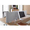 Schäfer Shop Select Tischtrennwand, Materialstärke 30 mm, B 1600 x H 387 mm, 100 % Post-Consumer-Recyclingpolyester, hellgrau