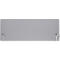 Schäfer Shop Select Tischtrennwand, Materialstärke 30 mm, B 2000 x H 600 mm, 100 % Post-Consumer-Recyclingpolyester, hellgrau