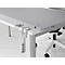 Schäfer Shop Select Tischtrennwand, Materialstärke 30 mm, B 2000 x H 600 mm, 100 % Post-Consumer-Recyclingpolyester, hellgrau