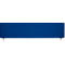 Schäfer Shop Select Tischtrennwand, Materialstärke 30 mm, B 800 x H 387 mm, 100 % Post-Consumer-Recyclingpolyester, dunkelblau