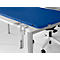 Schäfer Shop Select Tischtrennwand, Materialstärke 30 mm, B 800 x H 600 mm, 100 % Post-Consumer-Recyclingpolyester, dunkelblau