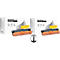 Schäfer Shop Select Toner, ersetzt Brother TN-2420 (TN2420), Doppelpack, schwarz + Bluetooth Lautsprecher Chrome