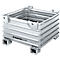 Schäfer Shop Select transport- en stapelbakken, met vorkkokers, B 1200 x D 1150 x H 685 mm, thermisch verzinkt, tot 2000 kg