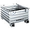 Schäfer Shop Select transport- en stapelbakken, met vorkkokers, B 1200 x D 1150 x H 685 mm, thermisch verzinkt, tot 2000 kg
